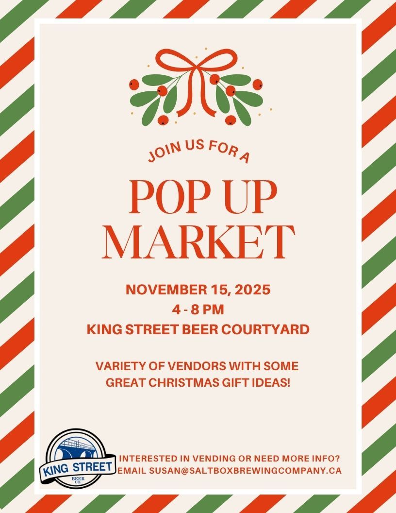 Pop Up Market at the Courtyard